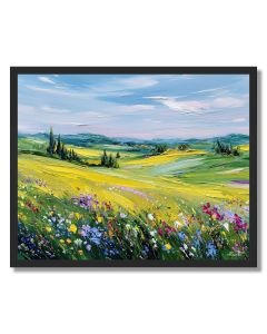 FIELDS OF QUIET JOY - FRAMED