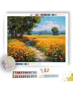 MARIGOLD SUN PATH - Paint by Numbers Full Kit