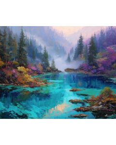 BLUE MIST OF JIUZHAIGOU
