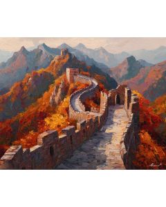WINDING PATH OF THE DRAGON WALL