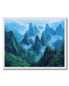 LUSH PINNACLES OF FENGHUANG - FRAMED