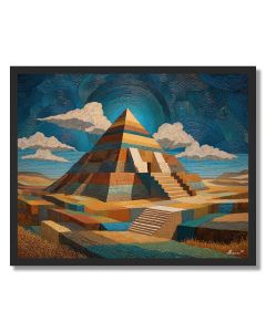 PYRAMID OF ECHOES - FRAMED