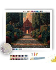AZTEC SACRED PATH - Paint by Numbers Full Kit