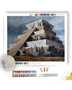 FEATHERED PYRAMID - Paint by Numbers Full Kit