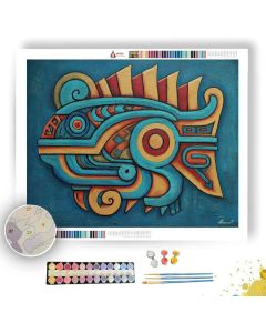 AZTEC WATER SPIRIT - Paint by Numbers Full Kit
