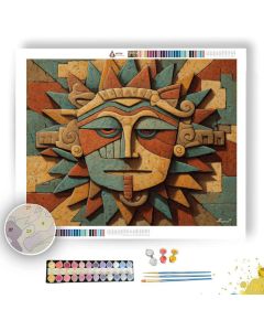 STONE MASK OF DAWN - Paint by Numbers Full Kit