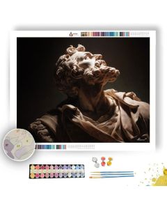 THE GUARDIAN STATUE - Paint by Numbers Full Kit