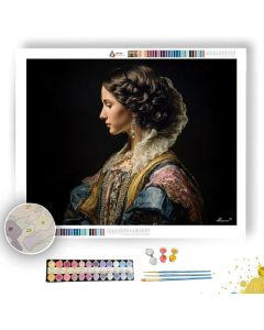 THE REGAL LADY - Paint by Numbers Full Kit