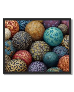 TANGLE SPHERE MATRIX - FRAMED