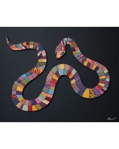 PATTERNED SERPENT LINE