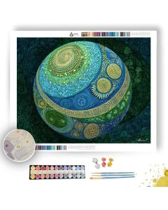 ZEN ORB PATTERNS - Paint by Numbers Full Kit
