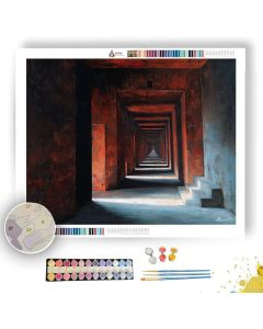 VANISHING STEP CORRIDOR - Paint by Numbers Full Kit