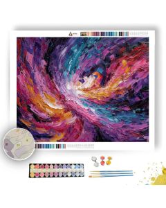 RECEDING RIBBON PATH - Paint by Numbers Full Kit