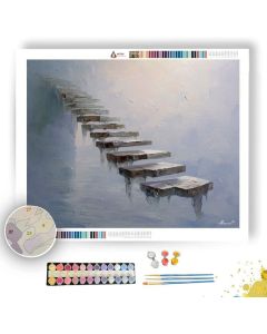 FLOATING STAIR VEIL - Paint by Numbers Full Kit