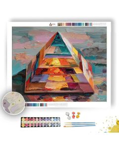 INSIDE OUT PYRAMID - Paint by Numbers Full Kit