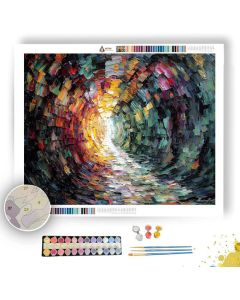 REVERSED TUNNEL BLOOM - Paint by Numbers Full Kit