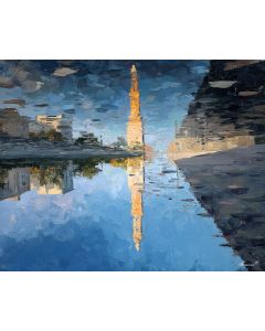 SPLIT TOWER REFLECTION