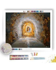 BENT CORRIDOR HALO - Paint by Numbers Full Kit
