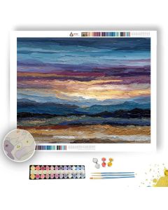 DUPLICATED HORIZON SPLIT - Paint by Numbers Full Kit