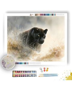 LUMINOUS PANTHER - Paint by Numbers Full Kit