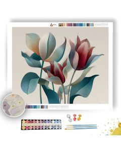 BLOSSOMING TULIP - Paint by Numbers Full Kit