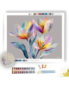 PASTEL TULIP - Paint by Numbers Full Kit
