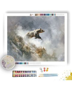 SOARING BEAR - Paint by Numbers Full Kit