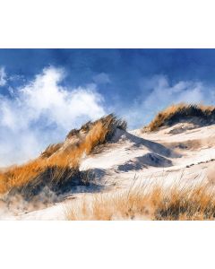WATERCOLOR WINDSWEPT DUNES