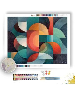 SILENT FORMS - Paint by Numbers Full Kit