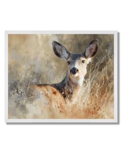 SILENT DEER - FRAMED