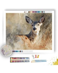 SILENT DEER - Paint by Numbers Full Kit
