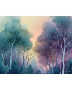 WATERCOLOR FOREST WHISPER