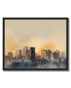 OLD SKYLINE - FRAMED