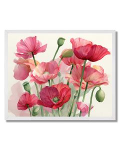 LUSH POPPY - FRAMED