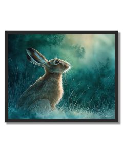 LUMINOUS HARE - FRAMED