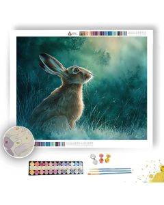 LUMINOUS HARE - Paint by Numbers Full Kit