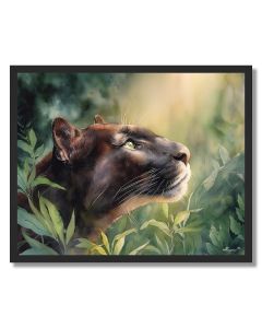 AMBER PANTHER - FRAMED