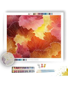 RADIANT RIPPLES - Paint by Numbers Full Kit