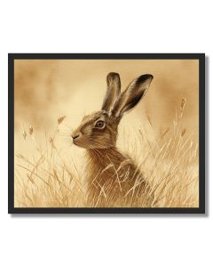 AMBER HARE - FRAMED