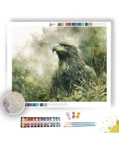 VERDANT EAGLE - Paint by Numbers Full Kit