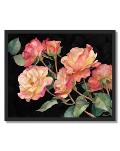EVENING ROSE - FRAMED