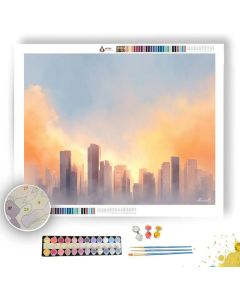 GENTLE SKYLINE - Paint by Numbers Full Kit
