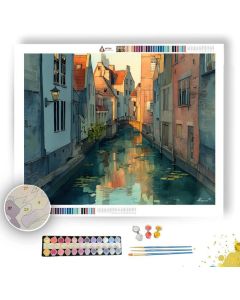QUIET CANAL - Paint by Numbers Full Kit