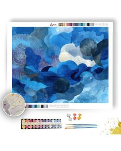 AZURE ECHOES - Paint by Numbers Full Kit