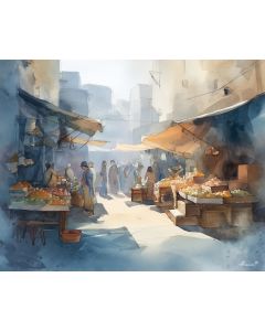 SUNLIT MARKET
