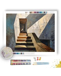 PALE FIELD DISTANT - Paint by Numbers Full Kit