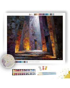 SECRET LABYRINTH - Paint by Numbers Full Kit