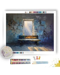 HIDDEN GEOMETRY SHATTERED - Paint by Numbers Full Kit
