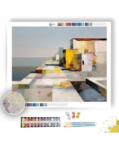 MUTED CURRENT MIRAGE - Paint by Numbers Full Kit