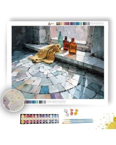 ECLIPSE SPIRAL CONTOUR - Paint by Numbers Full Kit